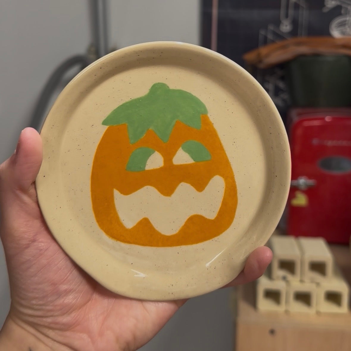 Pumpkin Halloween Cookie Spoon Rest