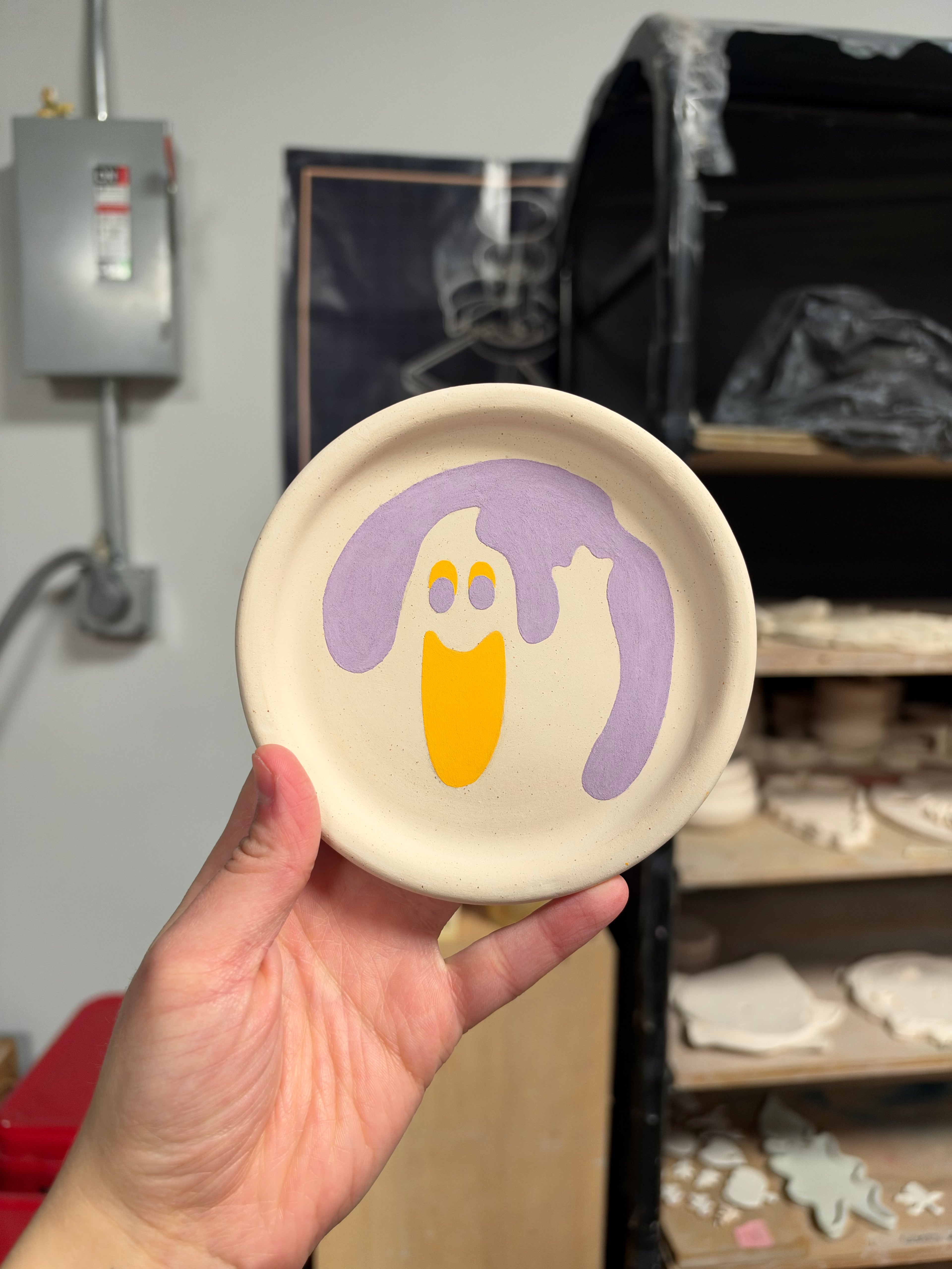 Ghost Cookie Trinket Dish
